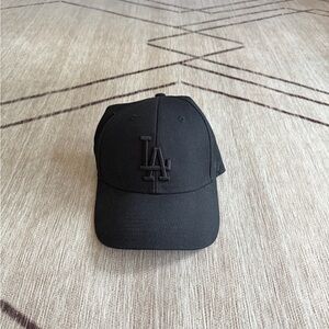 LA Dodgers Black Baseball Cap